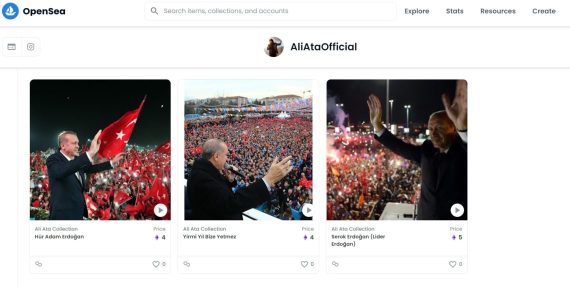Ulaş Utku Bozdoğan: Ali Cet, Cumhurbaşkanı Erdoğan İçin Yaptığı Müzikleri NFT Olarak Satışa Sundu 1