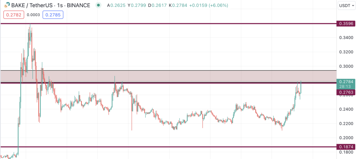 BTC Piyasası: BAKE roketledi: BRC20 ön satışı yaradı! 1